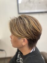 髪師 ケンジロウ(Kenjiro)&nbsp;センターパートナチュラルパーマ