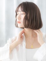 ドクターズ サロン ラブ(Dr's Salon LAB)&nbsp;ツヤ髪ラベンダーベージュミストバング小顔ボブt古河20代30代