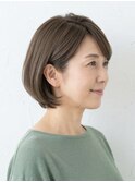 360度美シルエット♪小顔大人可愛いショートボブ