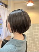 丸みショートボブ