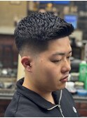 ショートアイロンパーマ