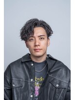 トリリオンヘアー by NoLimit 西梅田店&nbsp;『メンズ梅田美容室』色気×センターパート