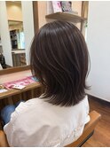 レイヤー×大人ブラウン