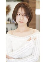 ルヴェール 茜部店(LeVert)&nbsp;ひし形ショートボブ