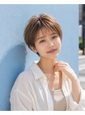 ショート髪型20代30代40代50代前髪あり前髪なし面長丸顔越谷