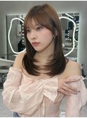 ＊大人可愛いミディアムレイヤー/韓国/大宮