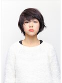 黒髪ショート