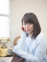 美容室ソラ 小岩店(sora) タンバルモリ流しバング【小岩】