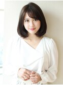 《AFLOATディル 井上紗矢香》オフィス系大人めミディアムヘア