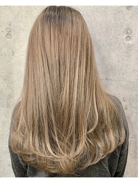 ユアーズ ヘアー 新宿EAST(youres hair) イルミナカラー ミルクティー ベージュ