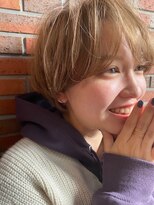 アリエッタ ギンザツー(ARIETTA GINZA2)&nbsp;ハイトーンショート/ダブルカラー/メンズライク/ニュアンス/小顔