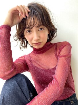 ガレージ バイ グリーン 原宿 表参道(Garage by green) 【loki】テクスチャーパーマ×アンニュイ