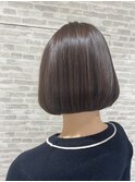 首元すっきりツヤボブ