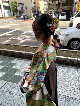 ボアップ 京橋店(boappu) #ヘアアレンジ#ヘアセット