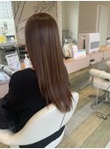 さりげなくハイライトのロングヘアー
