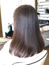 髪質改善ヘアエステサロン ヘアーデザインダッデン(Hair Design daddem) 髪質改善でサラツヤセミロング