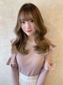 アンニュ(annuy) オリーブベージュ×韓国ヘア