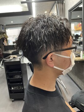 レベル 葛西店(LEVEL) ツイストスパイラルパーマ メンズカット 葛西メンズ 葛西スパ