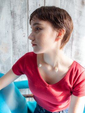 美容室 グローブ 船橋店(globe) ショートバングスタイル【船橋駅】