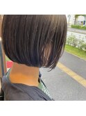 自然にまとまるナチュラルボブ style by平瀬