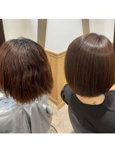 ☆まとまらないボブも勝手に内巻きボブに☆