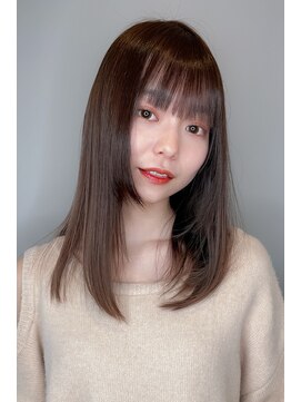 ヘアリゾートハピネス 陽光町 柔らか質感♪縮毛矯正ロング