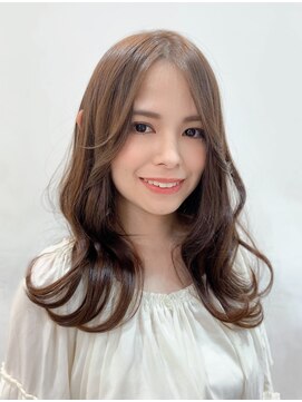 ヘアーデザイン ミヤビ 広尾(HAIR DESIGN MIYABI) ゆるふわ外ハネロングカール