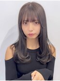 ハッシュカット◎髪質改善グレージュ/レッドブラウン/フルバング