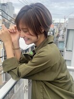 ロンドエニカ 大宮(Lond enika)&nbsp;前髪パーマアッシュカラーレイヤーロンググレーベージュ[大宮]