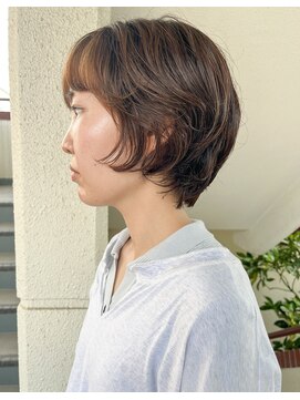 ニイ(nii.) ゆるいやわらかいショートパーマ