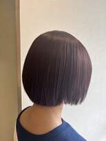 ヘアスペースブルーム エボリューション 庄内店(HAIR SPACE BLOOM evolution)&nbsp;【庄内店/カット カラー】暖色カラー/ショートボブ/10代 20代