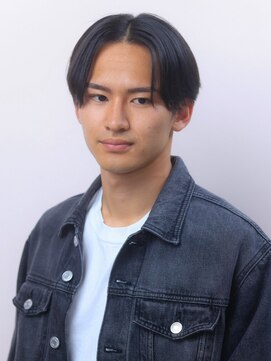 パウダー(powder) センターパート