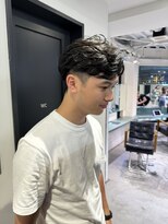 トレス(TRESS)&nbsp;毛流れショート　メンズパーマ　ニュアンスパーマ