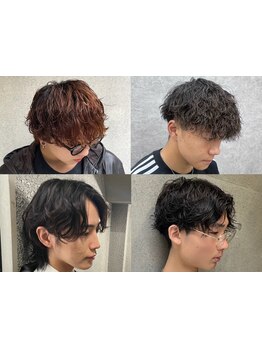 【メンズ専門サロン】◎オーダー数No1『シャドウパーマ』や多種多様のパーマが人気です[町田]