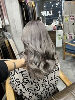 ラフ(LAFF) #着物#メルティーカラー#フェミニンロング#ウェーブミディアム