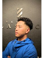 バーバークラシックス(BARBER CLASSICS)&nbsp;色気全開！戦う男のパーマスタイル