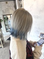 カカフロントオブザミラー(KaKa front of the mirror)&nbsp;シルバーからブルー