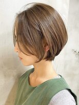 テクネ 天神大名(techne) 天神大名今泉小顔丸みショートレイヤーハンサムタッセルウルフ