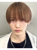 ラウンドマッシュヘア