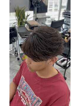 オム ブランシェ(HOMME BLANCHE’) 【Ryo】シースルーフェザーパーマ