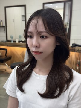 ビュー フクオカ(VIEW FUKUOKA) 前髪ポイント縮毛矯正×くびれヘア