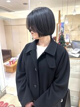 モリオ フロム ロンドン サッポロファクトリー店(morio FROM LONDON)&nbsp;morio/骨格矯正カット/札幌ボブ/ミニボブ/ぱつっとボブ