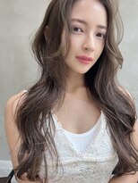 オーウェル 銀座(Owelle) Owelle 銀座大人可愛いレイヤースタイル×ミルクティーベージュ