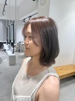 ビューバイネオリーブ 用賀店(Beau'r by neolive)&nbsp;黒髪クラゲヘアーオリーブグレー小顔ココアベージュ[用賀]