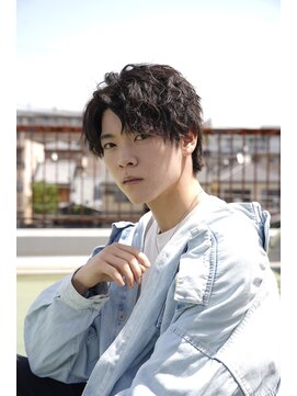 ニューヨークニューヨーク 京阪百貨店住道店(NYNY) シャドーパーマ×センターパート