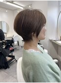 大人かわいいコンパクトショート
