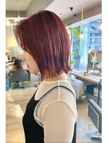 シーン バイ ラッド(SCENE by RAD)&nbsp;ボブ×レッドカラー