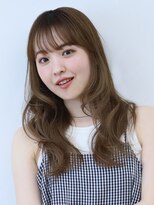 アース 一宮店(HAIR & MAKE EARTH) 20代30代◎冬の暗めカラー×ハッシュカットで小顔美人