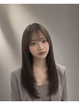 リアン 仙台(LIAN) ワンホンレイヤー/ミルクティーブロンド/ダークブルー/仙台