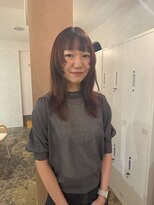ユッカ 梅田(YUCCA) 【 YUCCA 】大人可愛いレッドブラウン/ハッシュカット